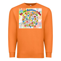 Carrot im fine everything is fine with lights Premium Sweatshirt - MaliasSmallBusiness