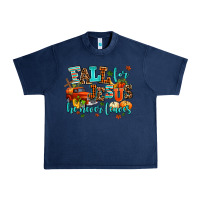 Navy fall for jesus he never leaves Urban Heavy Tee - AdoDesignShop