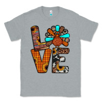 Heather Grey turkey love Classic Tee - JahusDesignShop