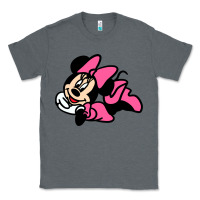 Charcoal Heather Minnie Mouse Classic Tee - CowhideDigitalArt