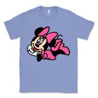 Colony Blue Minnie Mouse Classic Tee - CowhideDigitalArt