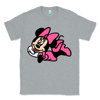 Heather Grey Minnie Mouse Classic Tee - CowhideDigitalArt