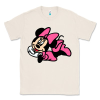 Natural Minnie Mouse Classic Tee - CowhideDigitalArt