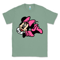 Sage Minnie Mouse Classic Tee - CowhideDigitalArt