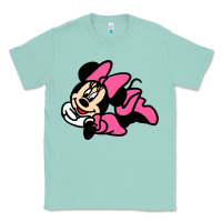 Seafoam Minnie Mouse Classic Tee - CowhideDigitalArt