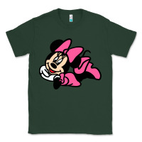 Sports Green Minnie Mouse Classic Tee - CowhideDigitalArt