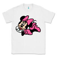 White Minnie Mouse Classic Tee - CowhideDigitalArt