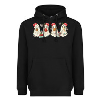 Black pantasmas mexican christmas ghosts Heavyweight Hoodie - MaliasSmallBusiness