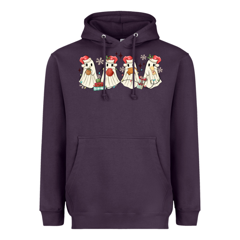 Pantasmas Mexican Christmas Ghosts Heavyweight Hoodie by MaliasSmallBusiness | Teevron