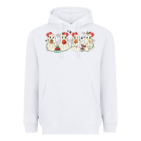 White pantasmas mexican christmas ghosts Heavyweight Hoodie - MaliasSmallBusiness