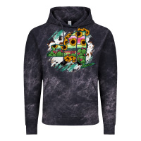 Cloud Black New York State Map Vintage Hoodie - RanaPortraitStore