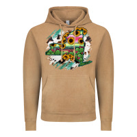Vintage Camel New York State Map Vintage Hoodie - RanaPortraitStore