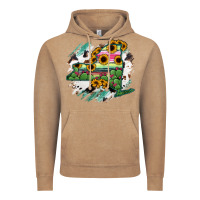 Vintage Coffee New York State Map Vintage Hoodie - RanaPortraitStore