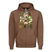 Chestnut Egg hunter Zipper Hoodie - NancyCooperArtShop