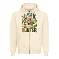 Sandshell Egg hunter Zipper Hoodie - NancyCooperArtShop
