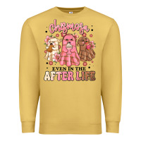 Antique Gold chismosa even in the after life Premium Sweatshirt - MaliasSmallBusiness