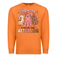 Carrot chismosa even in the after life Premium Sweatshirt - MaliasSmallBusiness