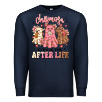 Navy chismosa even in the after life Premium Sweatshirt - MaliasSmallBusiness