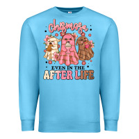 Ocean Blue chismosa even in the after life Premium Sweatshirt - MaliasSmallBusiness