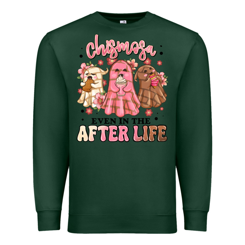 Chismosa Even In The After Life Premium Sweatshirt by MaliasSmallBusiness | Teevron