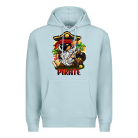 Blue Mist pirate gnome Premium Hoodie - BarkalooDesign