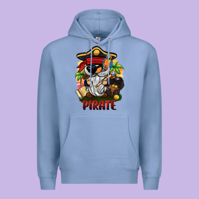 Pirate Gnome Premium Hoodie Designed By Barkaloodesign