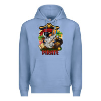 Colony Blue pirate gnome Premium Hoodie - BarkalooDesign