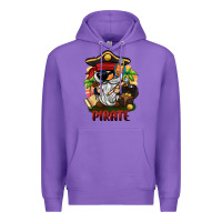 Purple pirate gnome Premium Hoodie - BarkalooDesign