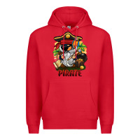 Red pirate gnome Premium Hoodie - BarkalooDesign