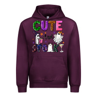 Mauve Wine Cute and spooky Urban Hoodie - NancyCooperArtShop
