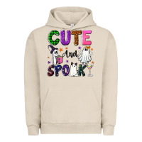 Pigment French Oak Cute and spooky Urban Hoodie - NancyCooperArtShop