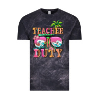 Cloud Black teacher off duty Vintage Tee - AdoDesignShop