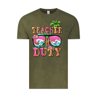 Vintage Olive teacher off duty Vintage Tee - AdoDesignShop