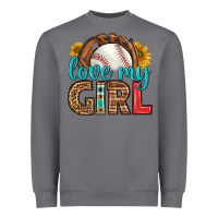 Storm love my girl baseball Heavyweight Sweatshirt - HRA Design Shop