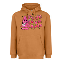 Meerkat pink christmas fa la la Heavyweight Hoodie - MaliasSmallBusiness