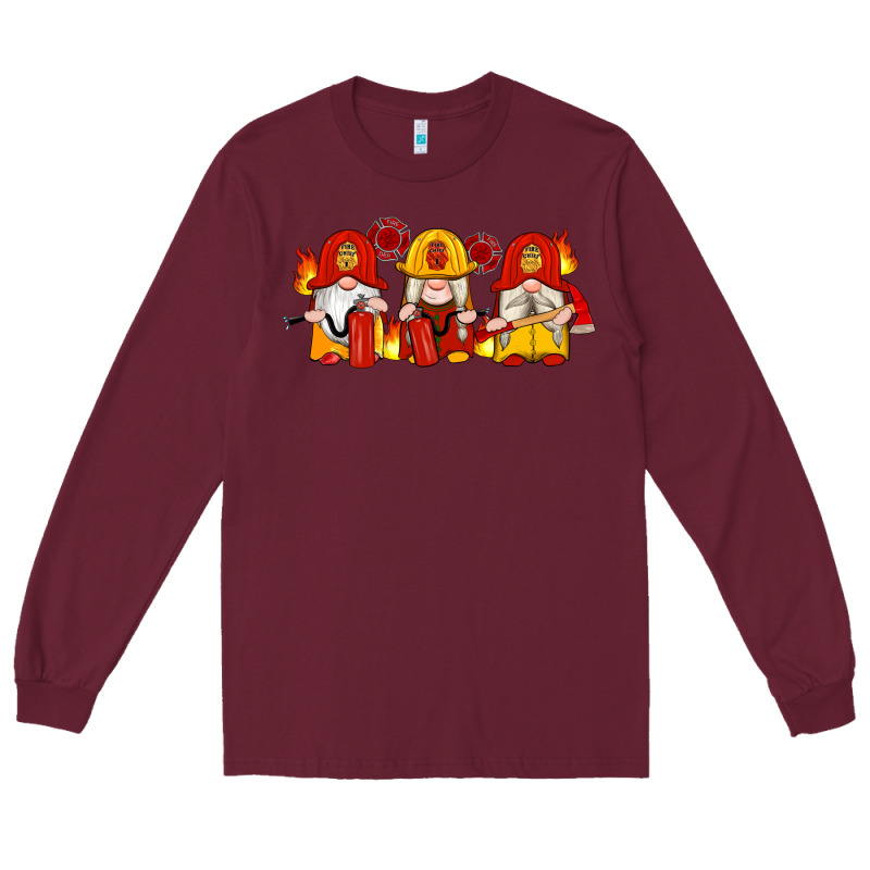Firefighter Gnomes Long Sleeve Tee by Artiststas | Teevron