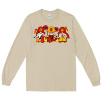 Mushroom firefighter gnomes Long Sleeve Tee - Artiststas