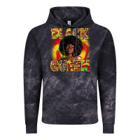 Cloud Black Black queen juneteenth Vintage Hoodie - Zillion Design Studio