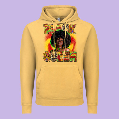 Black Queen Juneteenth Vintage Hoodie Designed By Zillion Design Studio