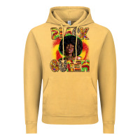 Vintage Mustard Black queen juneteenth Vintage Hoodie - Zillion Design Studio