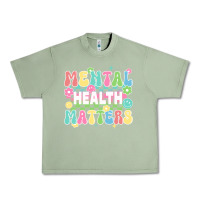 Oil Green mental health matters Urban Heavy Tee - JahusDesignShop