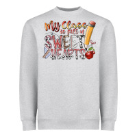 Heather Grey my class is full of sweet hearts Heavyweight Sweatshirt - RacoonDesign