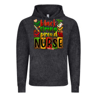 Vintage Black Black strong proud Nurse juneteeenth Vintage Hoodie - Zillion Design Studio