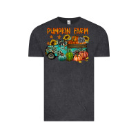 Vintage Black pumpkin farm Vintage Tee - RacoonDesign
