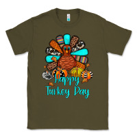 Army Green happy turkey day Classic Tee - JahusDesignShop