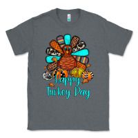 Charcoal Heather happy turkey day Classic Tee - JahusDesignShop