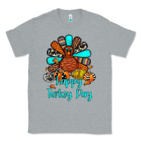Heather Grey happy turkey day Classic Tee - JahusDesignShop
