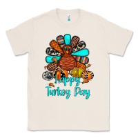 Natural happy turkey day Classic Tee - JahusDesignShop