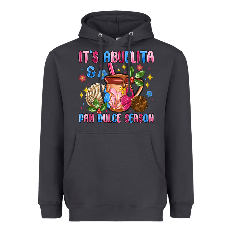 Its Abuelita And Pan Dulce Season Heavyweight Hoodie by MaliasSmallBusiness | Teevron