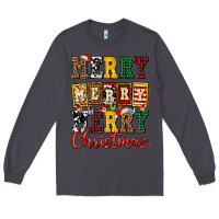 Smoke merry merry merry christmas ado Long Sleeve Tee - AdoDesignShop